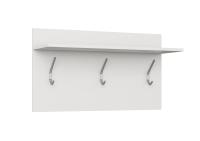 СИТИ Прихожая Вешалка В-3, Белый Снег