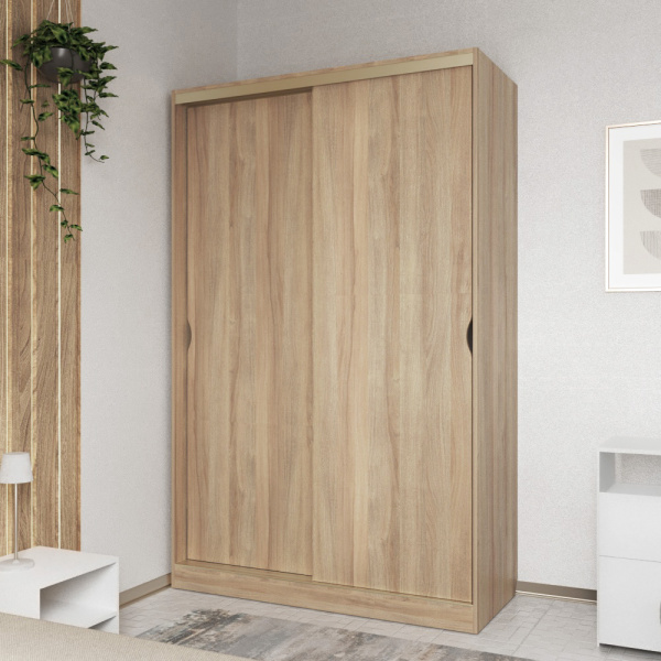 Шкаф-купе Клэр 1400х597х2200 с ящ/дуб сонома-золото