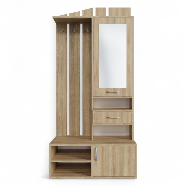 Прихожая с зеркалом Рейн-1 (Дуб сонома)