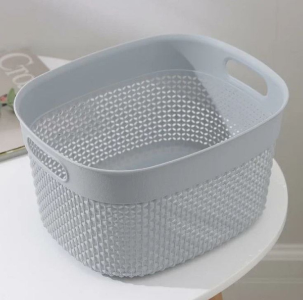 Корзина для хранения  OSLO 6л серый шторм