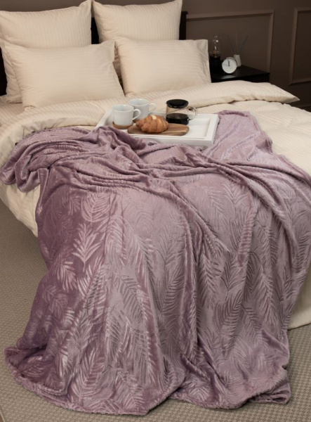 Плед Texrepublic фланель тиснёный 200*220 АРТ.93381