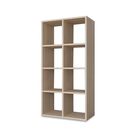 КОРИНН  Стеллаж 2 х 4 ячейки / Дуб сонома